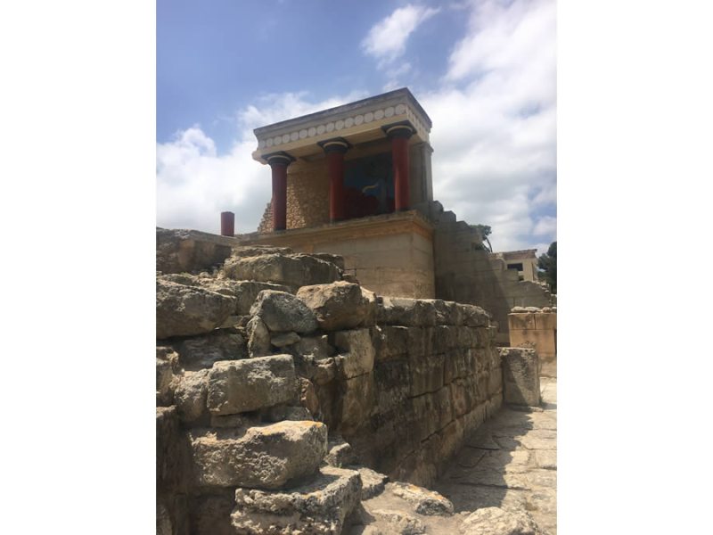 Besuch in Knossos
