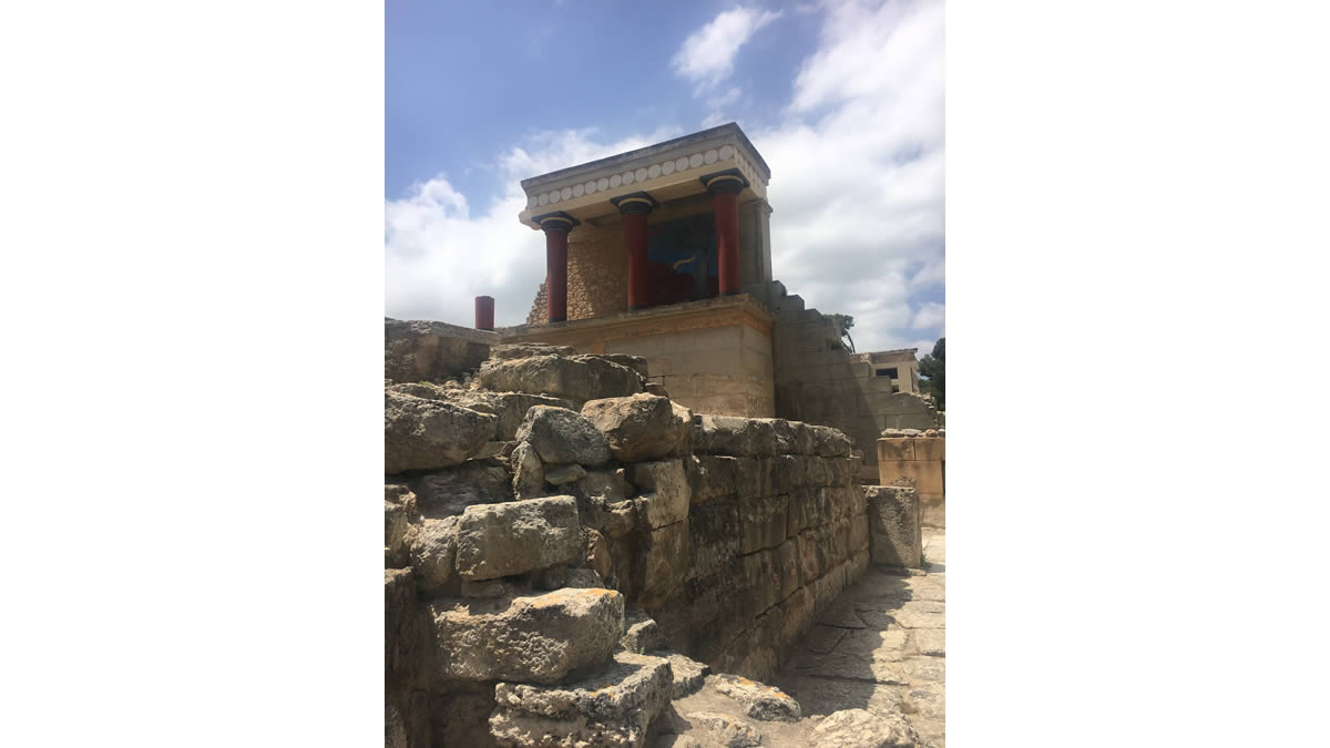 Besuch in Knossos